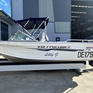 2014 Quintrex 430 Fishabout / No Trailer. Great buying !!!